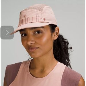 NWT, LuLuLemon, Drawcord Hiking Cap, Pink Clay/ Ancient Copper, Size S/M, Unisex